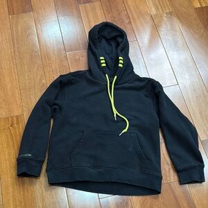 Adidas x Ivy Park Hoodie Womens Black Green Beyonce Pullover Sweatshirt Size XXS